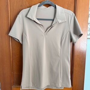 Classic Tan Polo Shirt